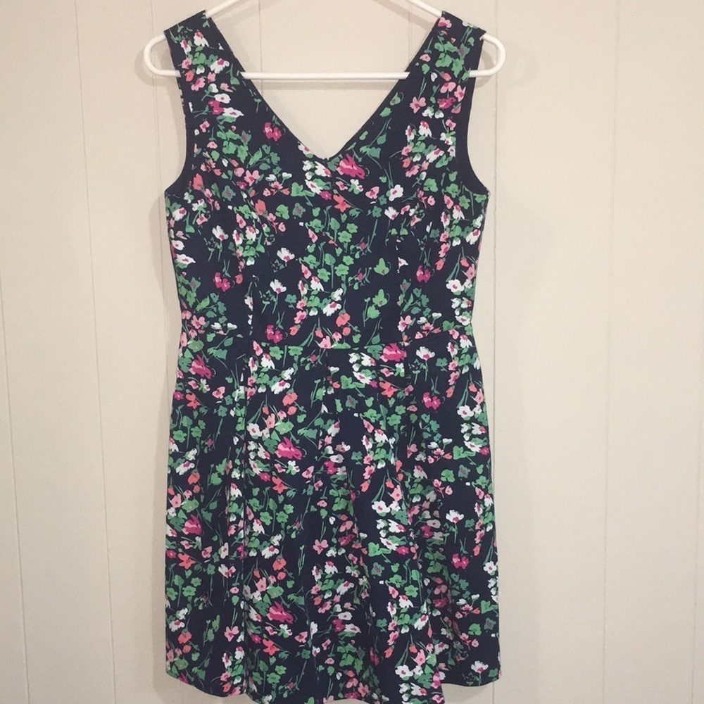 Nine West Floral Sleeveless Dress Size 2